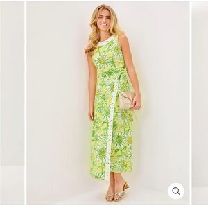 FRESIA STRETCH MAXI SHIFT DRESS SUNBELIEVABLE
